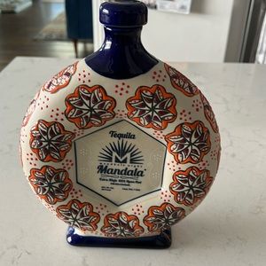 Mandala extr anejo tequila bottle only. Bottle #3375
